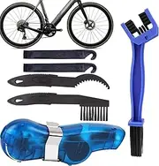 Bikes Maintenance Kit - Multipurpose Chain Cleaning Kit | Chain Lube And Brushes | Bikes Chain Brush | Versatile Bikes Cleaner Kit | Chain Cleaning Tool For Most Bikes And Cycles