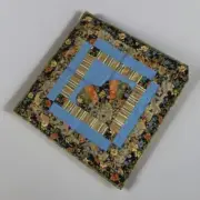 Patchwork Quilted Heart Wall Hanging NEW Diamond Hang SOKA Handmade 25”x 25”
