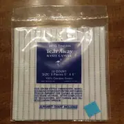 MCG Textiles TEAR AWAY WASTE CANVAS for Cross Stitch 3 Pieces 6"x6" 14 Count
