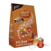 Lindt LINDOR Harvest Milk Assorted ChocolateCandyTruffles 15.2oz SEE DESCRIPTION