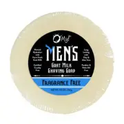Fragrance Free Shave Soap Puck 5.5 Oz By O MY!
