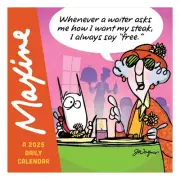 TF PUBLISHING 2025 Maxine Daily Desktop Calendar - Home and Office Organizati...