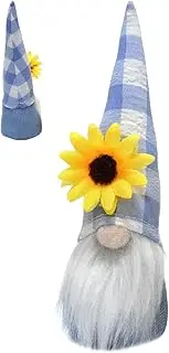 Sunflower Gnomes Figurines,Sunflower Kitchen Decor Gnome Plush | Tomte Farmhouse Sunflower Gnome Doll, Doll Tabletop Ornament, Tomte Stuffed Doll for Kids Teens