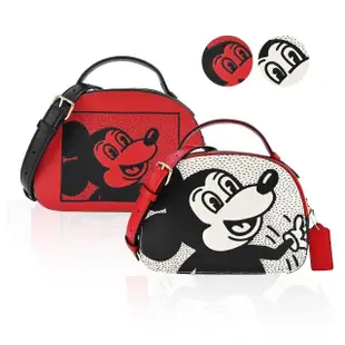 【COACH】Disney Mickey Mouse X Keith Haring聯名款雙層兩用午餐包(多色選)