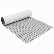 Grey EVA Boat Teak Decking Flooring Mat for Yacht Marine Boats Bevel Accessories