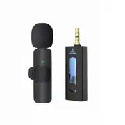 Wireless Lavalier Microphone Portable Audio Video Recording Mini Mic For iPhone Android Facebook Youtube Live Broadcast Gaming Micro