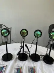 Sunset Lamp, Projector Sunset Light 10W LED Projection USB Charging