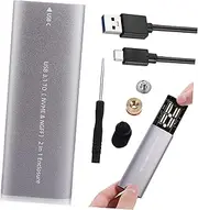 Ssd HDD Box Integrated Aluminum Alloy External Ssd Drive USB 3.1 Type c Portable Fast Data Transfer Suitable for Office