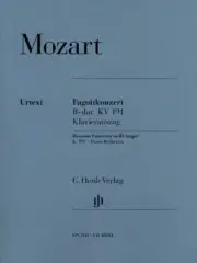 Mozart Bassoon Concerto in B-flat Major K. 191 for Bassoon and Piano 051480801