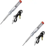 Binxind 2X 6V 12V 24V DC Probe Light System Test Probe Lamp Auto Car Light Circuit Tester Lamp Voltage Test Pen Detector