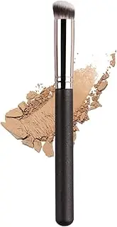 Ksvsonrvi Concealer Brush, Medium Size Under Eye Angled Head Kabuki Nose Contour Brush for Concealing Blending Setting Buffing