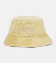 [Isabel Marant] Isabel Marant Denji embroidered wool bucket hat UK 7 beige
