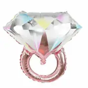 24 inch Rose Gold Diamond Ring Foil Balloon Wedding Proposal Engagement Party US