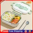 Stainless Steel Lunch Container Panda Lunch Box for Adults Kids (2 grids) AU