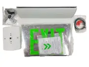 Thomas & Betts OWPE2GM Emergi-Lite Extruded Alum Edge-Lit Exit Sign 120-347V NEW