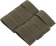 YARNOW Belt Anchor Bra Straps Elastic Bands Bungees Wire Ties Carabiner Ratchet Bungee Cords with Hooks Retractable Luggage Bungee Straps Belt Snap Buttons Hanging Cable Khaki Nylon