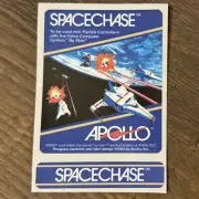 Replacement Game Cartridge Label for Atari 2600 - Apollo - Space Chase