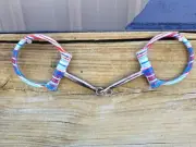 Serape Print D Ring Snaffle Bit