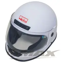 在飛比找松果購物優惠-EVO全罩式安全帽-白色+(6入不織布內襯套) (5.5折)