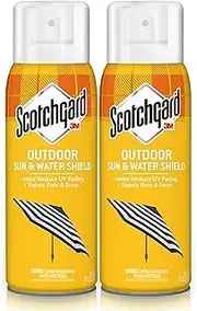 Scotchgard Water and Sun Shield, Helps Protect from Harmful UV Rays, Two 10.5 Oz Cans (21 Ounces Total)