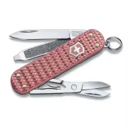 Victorinox Swiss Army Classic SD Precious Alox Pocket Knife | Rose