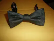 BOY'S CHAPS BOW TIE BLACK NEW