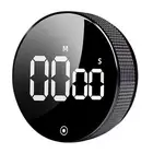 Portable Kitchen Timer Cooking Alarm Mechanical Timer Easy-to-Read Display