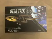 Eaglemoss Star Trek 18k Gold Plated Enterprise NCC-1701 XL - RARE & DISCONTINUED