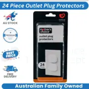 24 x Electric Outlet Point Plug Cover Power Board Cover Power Socket Kid Safety