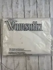 Wamsutta No Iron Ultracale Double Fitted Sheet 54x75 In.