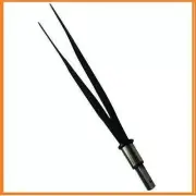 ELECTROS.URIGCAL CAUTERY BAYONET NEW BIPOLAR FORCEP 01 WITH SILICON CABLE 01 &HK