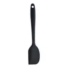 (Black)Silicone Spatulas Butter Cream Scraper Heat Resistant Kitchen Cake H