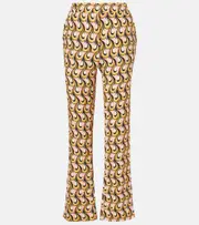 [La DoubleJ] La DoubleJ 24/7 straight pants UK 12 multicoloured