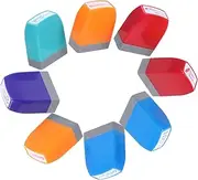 Angoily 8pcs Teacher Stamps for Classroom Feedback Motivational DIY Stamps for Homework Engaging Comments to Encourage Student Confidence and Creativity