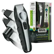 NEW! Wahl Lithium Ion All-in-One Beard Trimmer Men's Black/Silver Model 9888-600