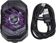 Cell Phone Cooler with Semiconductor Cooling Large Area Phone Radiator with Icing Effect Mobile Cooling Fan for Gaming Smartphone, Tablet, Graphics Use for Gamers Streamer