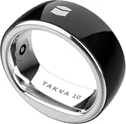 [TAKVA] Zikr Ring a 18mAh Battery, with 18, 20, and 22mm sizes Tasbih Counter, Smart Tasbih Islamic Gifts, Waterproof, Counts Up to 9999 Hand Tally Counter for Tasbeeh, Tally Counter Clicker for Muslims