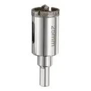 Diamond Drill Bit Hole Saw 1"(25mm) Tile Drilling Tool with Guiding Drill Bit