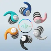 Reusable Silicone Ear Plugs: Noise Cancelling for Sleep, Study & Swim