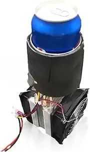 12V Mini Refrigerator Semiconductor Refrigeration Cup Desktop Ice Maker Cooler Cup Fast Cooling Noiseless DIY Module