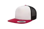 Flexfit Unisex Foam Trucker Cap (Red/White/Black) (One Size)