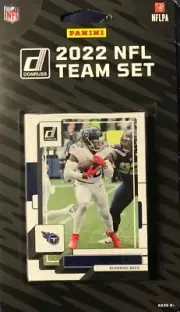 Tennessee Titans 2022 Donruss Factory Team Set Malik Willis Treylon Burk Rookies