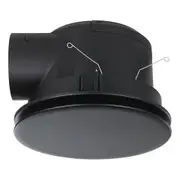 Eglo Lighting Samba Round Exhaust Fan - Black