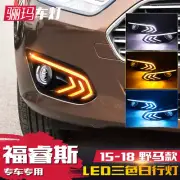 Car Lamp DRL LED Daytime Running Light Fog Lamp Turn Signal For Ford Escort