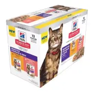 Hills Science Diet Adult Sensitive Stomach and Skin Variety Pack Cat Food