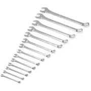 Draper Expert Metric Combination Spanner Set 14 Pc 8-32mm Bi Hexagon Ring 29547