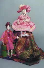 Cloth Doll Pattern "Tiny 'Tude" by Orinda Spence & Elinor Peace Bailey
