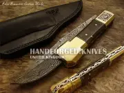 FELIX CUSTOM DAMASCUS XXL FOLDING POCKET KNIFE | FREE CUSTOMISATION