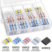 800pcs Waterproof Solder Seal Wire Connectors Kit