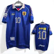 JAPAN HOME NATIONAL TEAM - 98' - CAPTAIN TSUBASA # 10 - MEDIUM (USA-SMALL) Retro